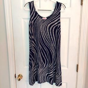 Pretty Woman navy sleeveless dress size L